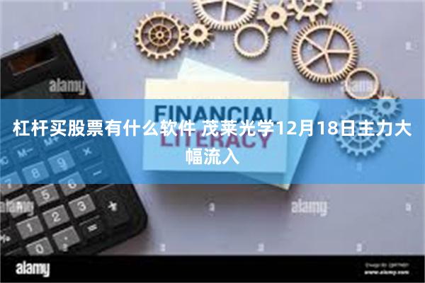 杠杆买股票有什么软件 茂莱光学12月18日主力大幅流入