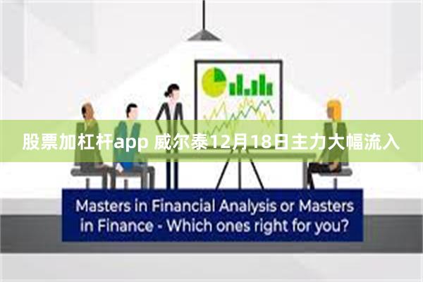 股票加杠杆app 威尔泰12月18日主力大幅流入