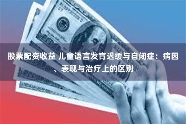 股票配资收益 儿童语言发育迟缓与自闭症：病因、表现与治疗上的区别