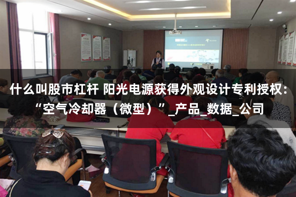 什么叫股市杠杆 阳光电源获得外观设计专利授权：“空气冷却器（微型）”_产品_数据_公司