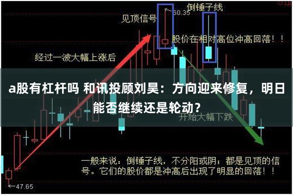 a股有杠杆吗 和讯投顾刘昊：方向迎来修复，明日能否继续还是轮动？